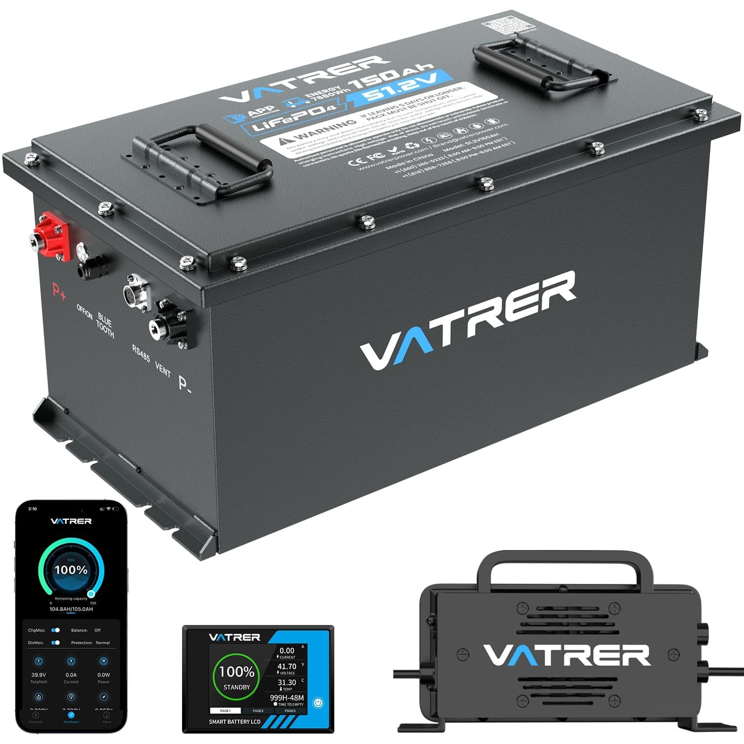 Maximize Performance with Vatrer Power Lithium Golf Cart Batteries and 48V 105Ah Lithium Battery