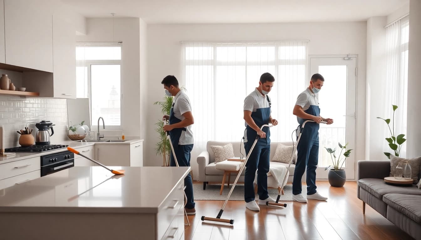 Experience expert Bond cleaning Logan services in a spotless apartment environment.