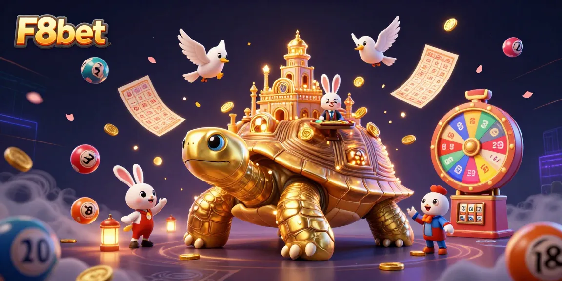 Experience thrilling wins at F8bet's vibrant casino world with dynamic games and neon visuals.