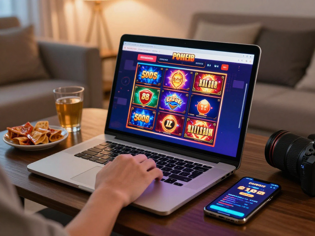 Pengalaman bermain slot88 online dengan antarmuka kasino modern di laptop dan smartphone.
