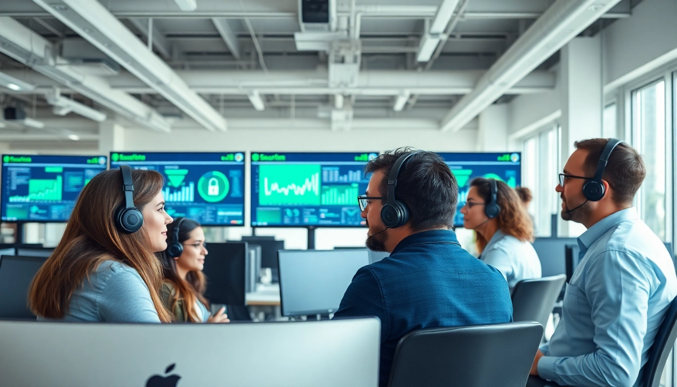 Providing it support for small business london with expert team collaboration in a modern office.