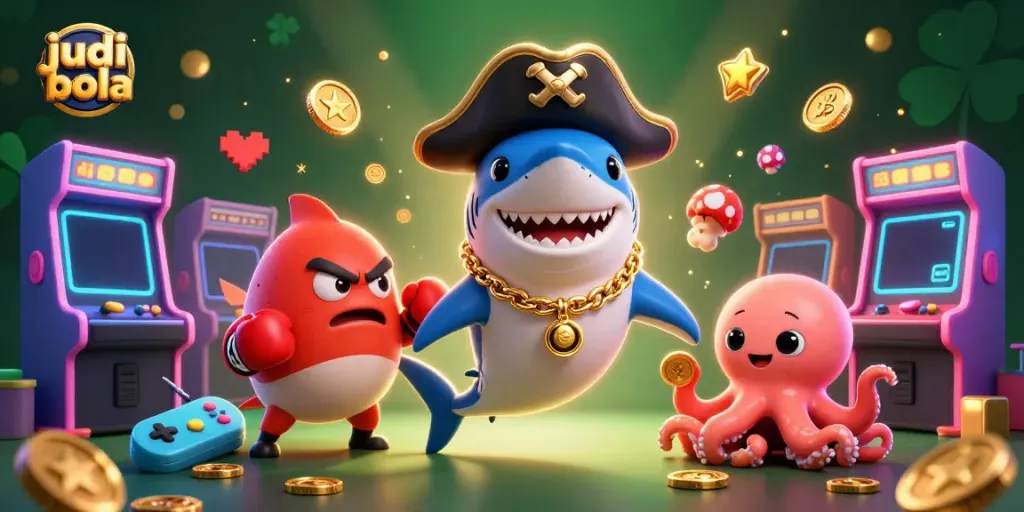 Menggali strategi taruhan bola dengan karakter lucu yang mengumpulkan koin emas.