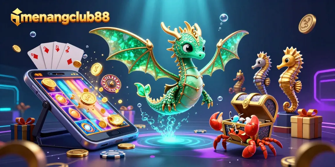 Experience thrilling wins with menangclub88 through vibrant gaming elements and dazzling casino action.