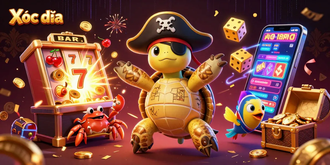 Xóc đĩa offers thrilling online gambling experiences featuring vibrant slot games and dynamic characters.