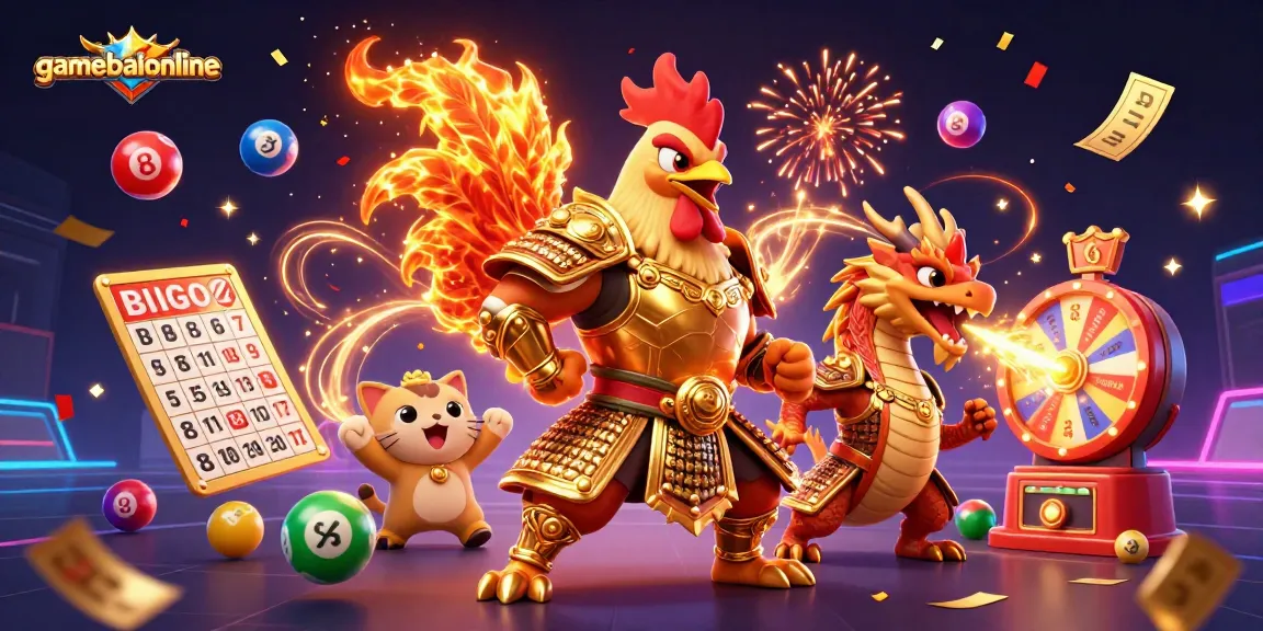 Experience thrilling gameplay at gamebaiionline with vibrant visuals of gaming characters and elements.
