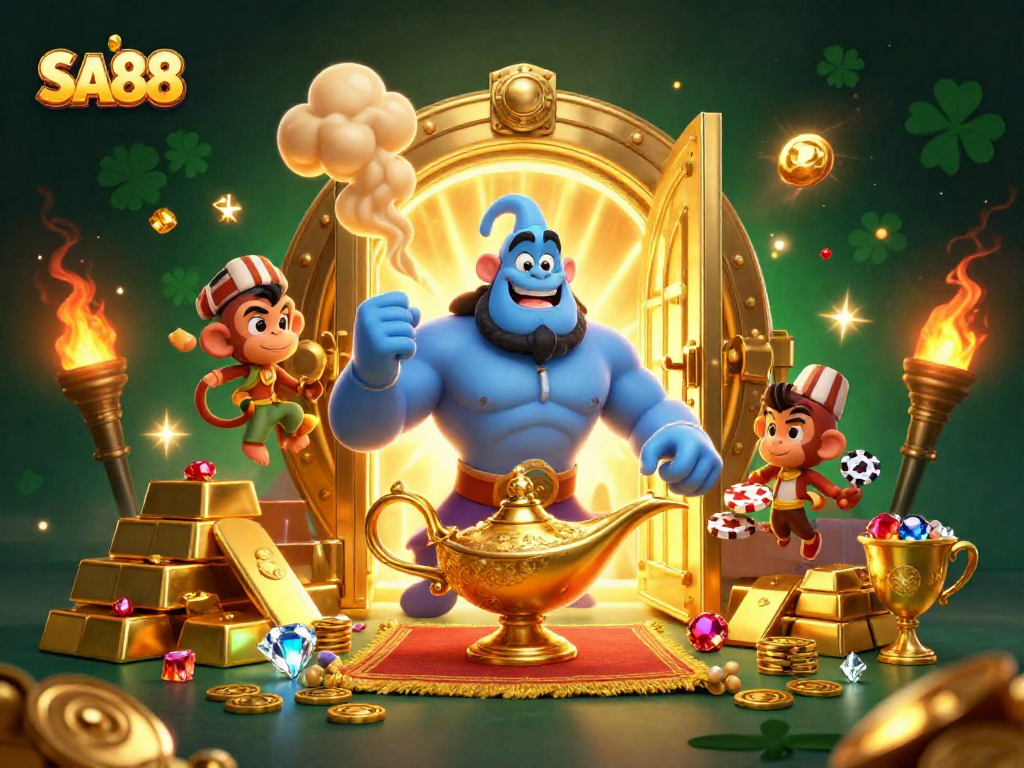 Experience the thrill of SA88 as you play your favorite games with gold treasures and a magical atmosphere.