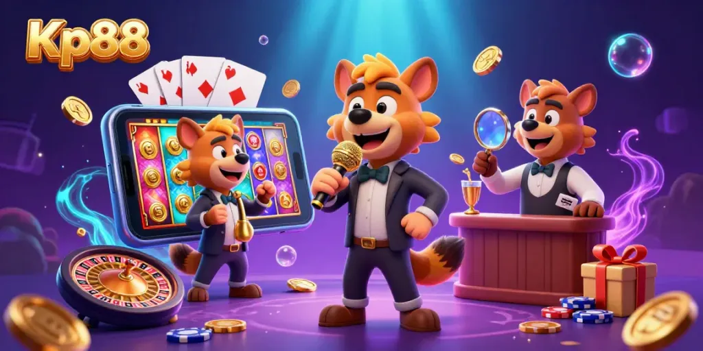 Kp88 hyenas create a lively casino atmosphere with comedy, drinks, and ID checks.