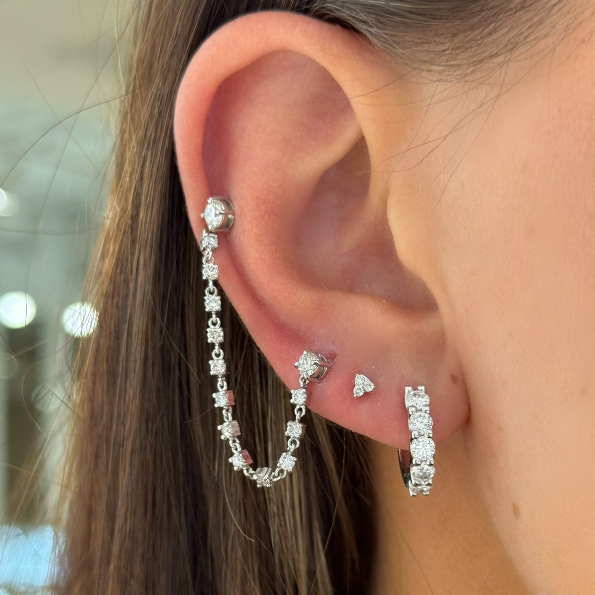 Luxury gold earrings | Premium Craftsmanship Inspired by the Alps