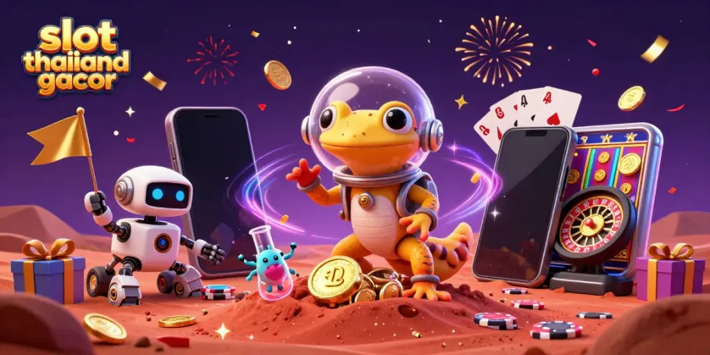 Spin and win with slot thailand gacor in a dynamic Martian casino adventure!