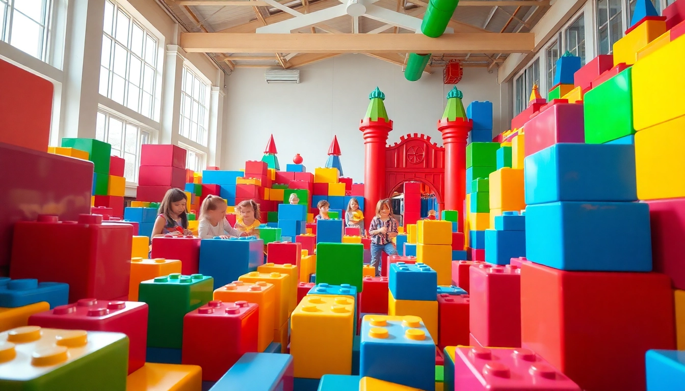 Discover more about giant building blocks fostering creativity and fun in playrooms.