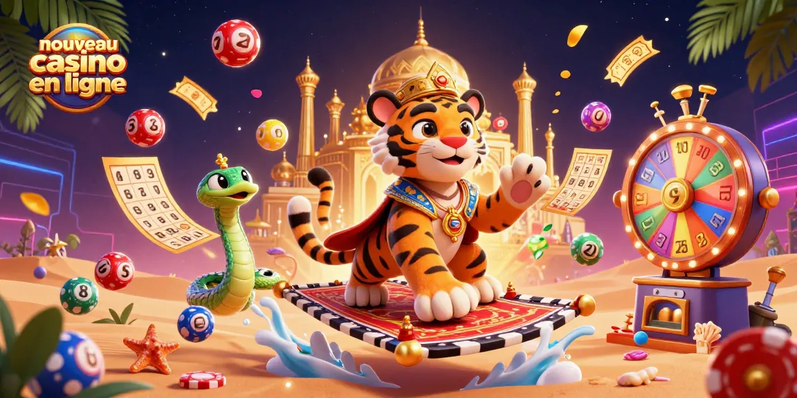 Découvrez les mystères du nouveau casino en ligne avec un tigre sultan et des éléments de loterie