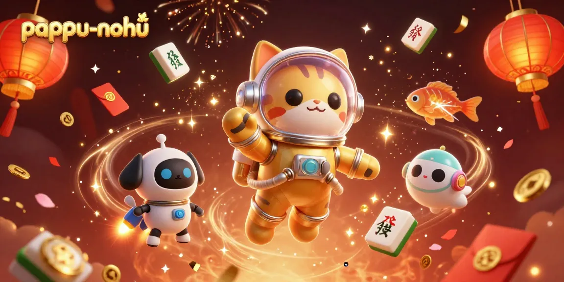 Engage with pappu-nohu in an exciting casino game world featuring fun colorful characters.