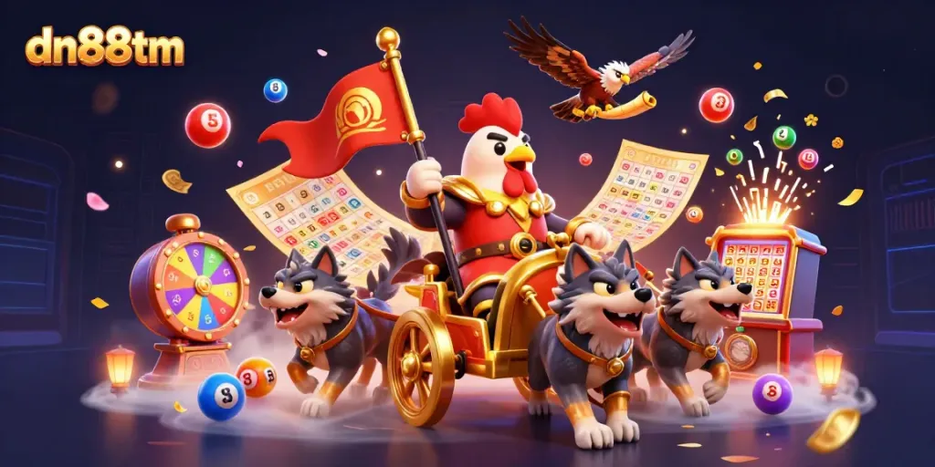 Win big with dn88tm while enjoying vibrant casino illustrations filled with excitement.