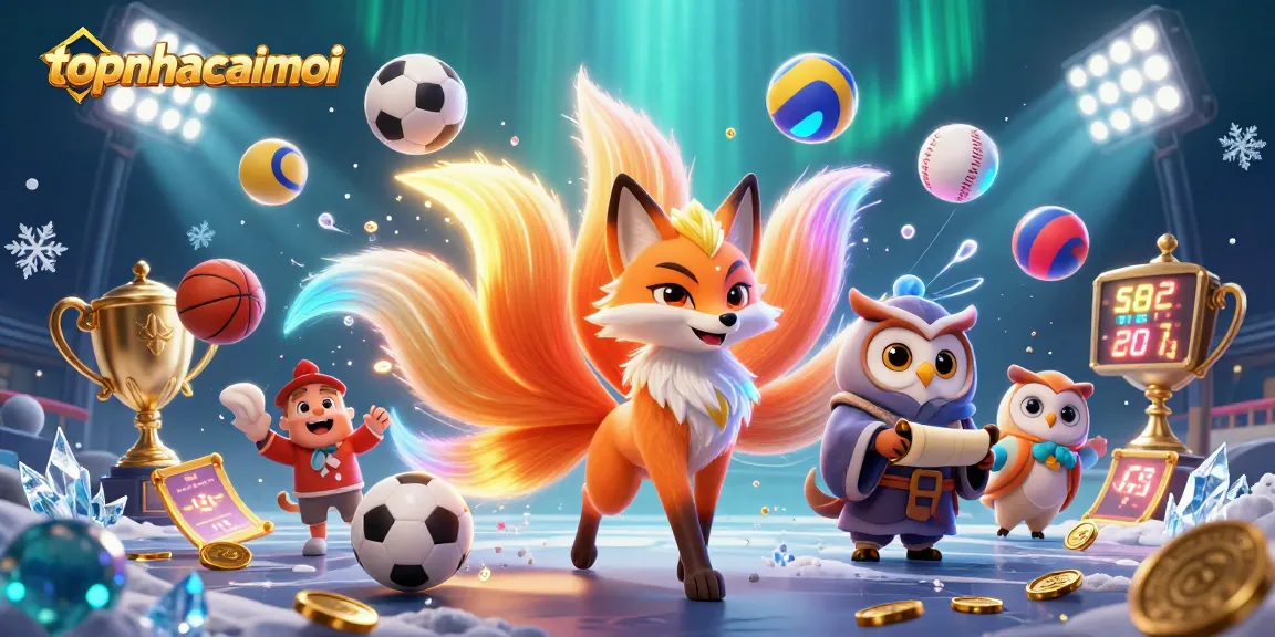 Engage with the topnhacaimoi casino spirit world featuring vibrant characters and dynamic sports elements.