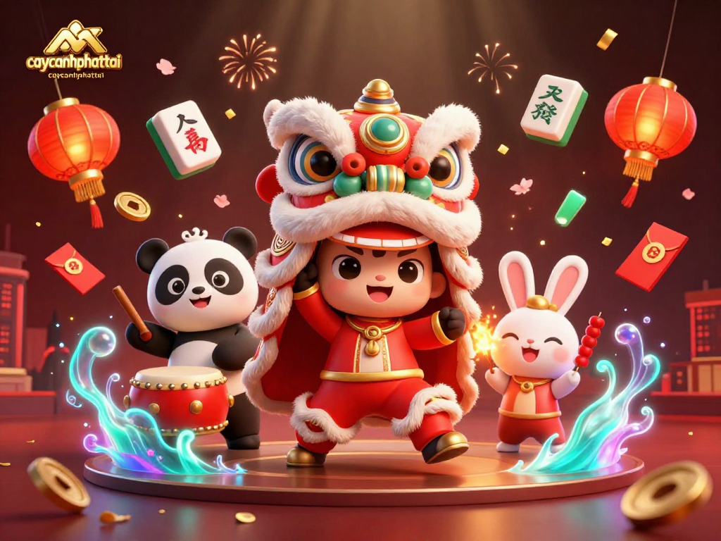 Experience the excitement of caycanhphattai with dynamic characters and interactive game elements.