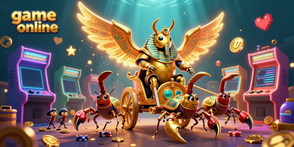 Engage with the ultimate game online experience illustrated with dynamic casino elements.