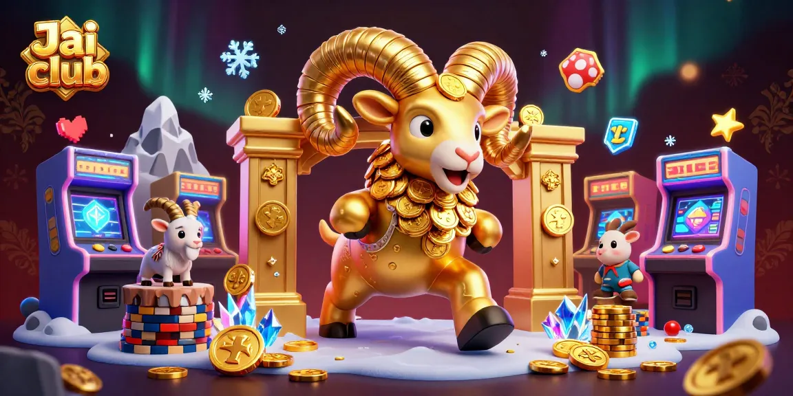 Experience the electrifying thrill of Jai club with this vibrant 3D casino scene filled with animated elements.