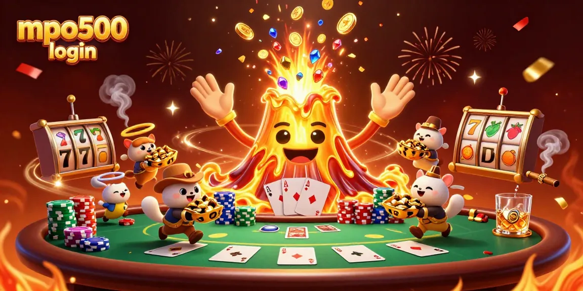 Experience exciting wins with mpo500 login showcasing vibrant visuals of dynamic casino gameplay.