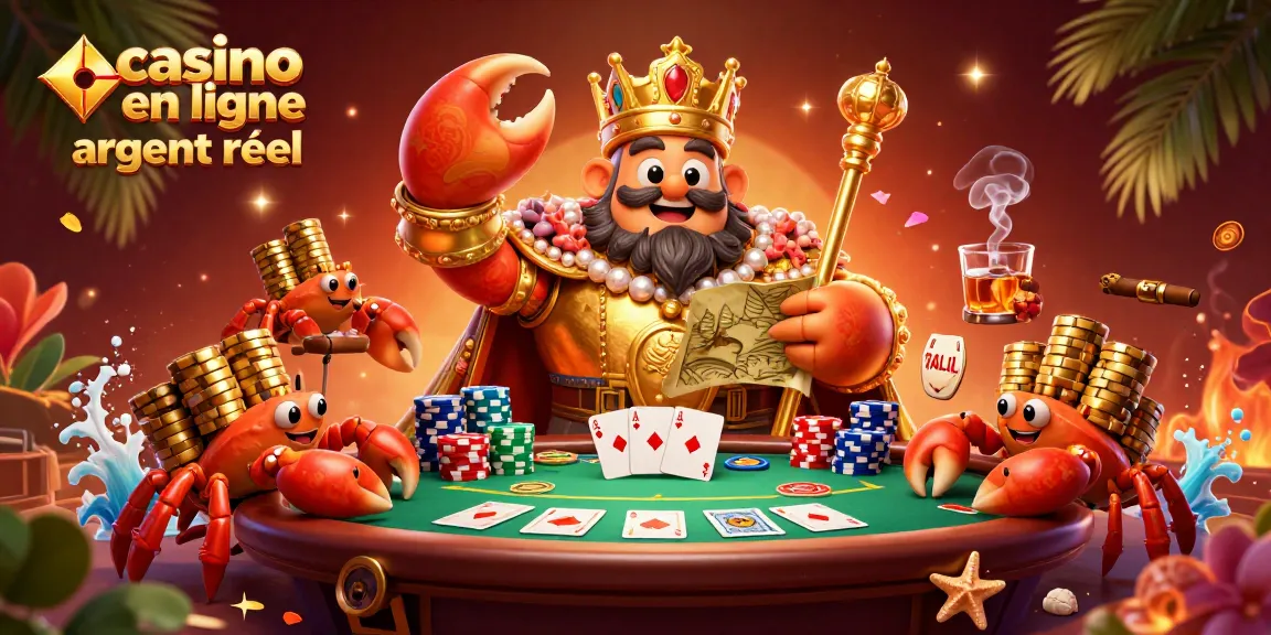 Profitez de l'excitation avec le casino en ligne argent réel à travers une illustration 3D animée riche.