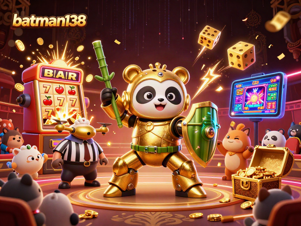 Engage in thrilling gameplay with batman138’s colorful casino scene featuring jackpot-winning elements.