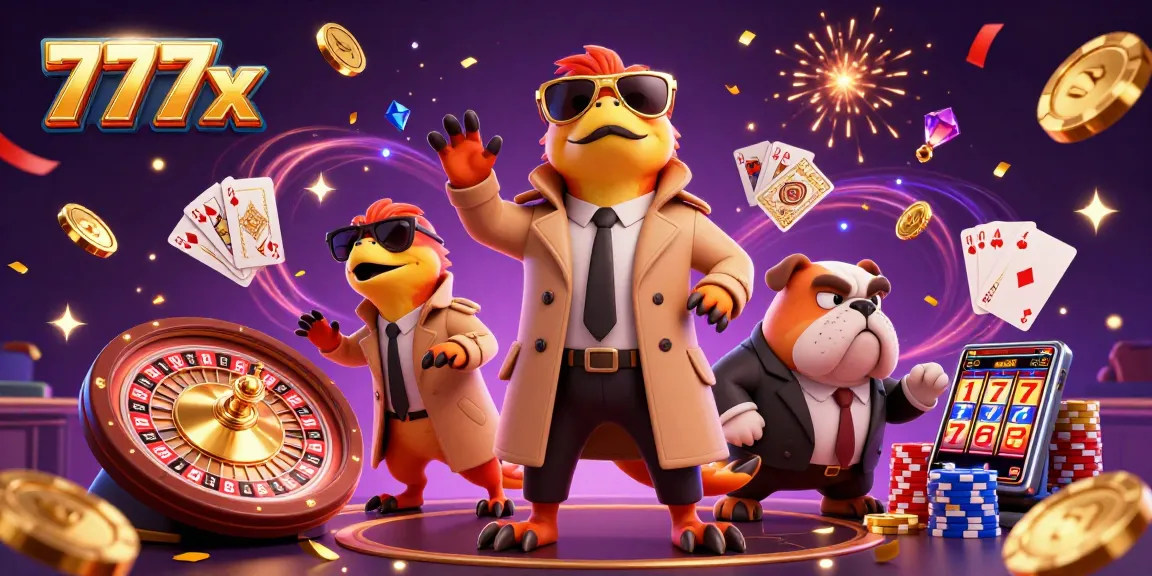Experience the excitement with 777x as raptors cleverly try to enter a VIP casino.