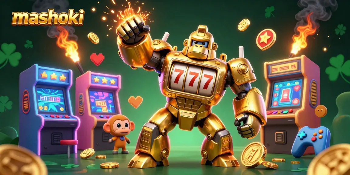 Experience winning thrills with mashoki's vibrant casino adventure featuring exciting game elements.