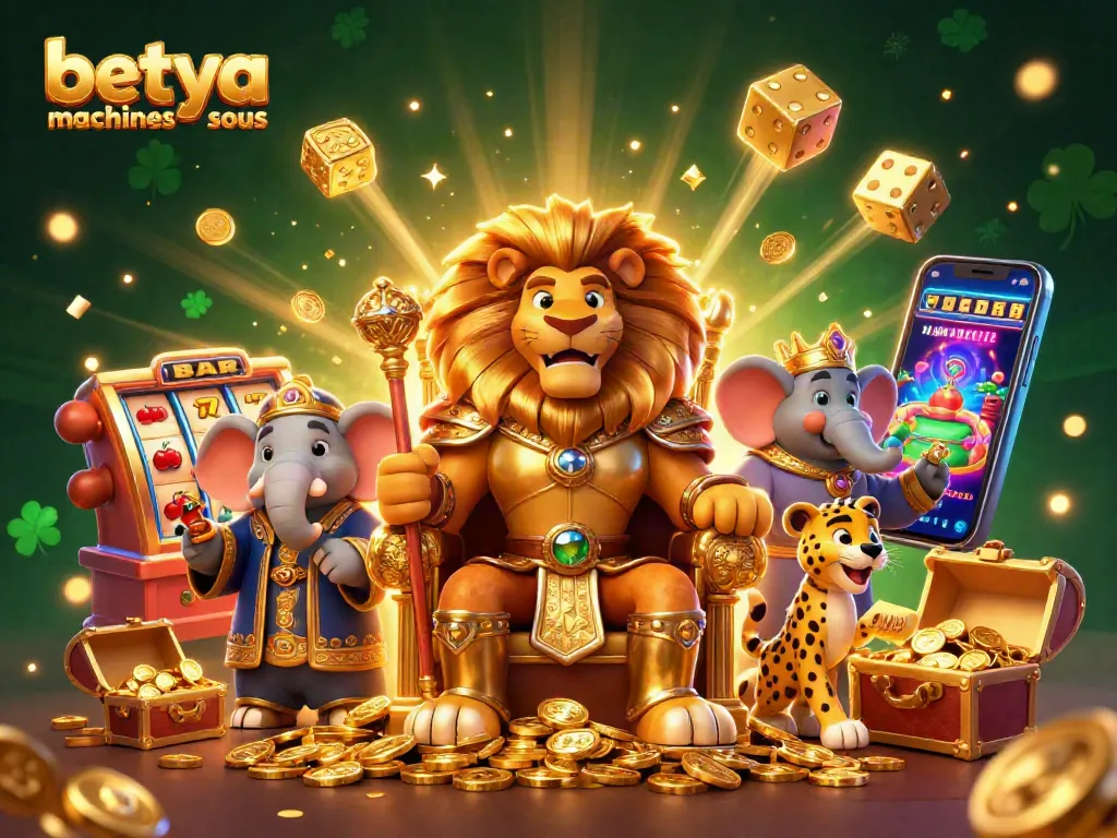Play betya machines à sous with a jackpot explosion of coins and vibrant casino elements!